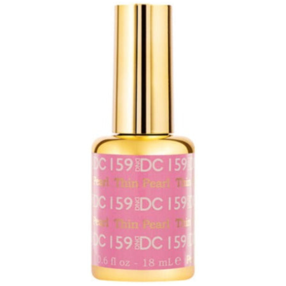 gel bottle of DND DC Gel - 159 Thin Pearl