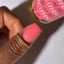 finger wearing DND DC Gel - 177 OJ