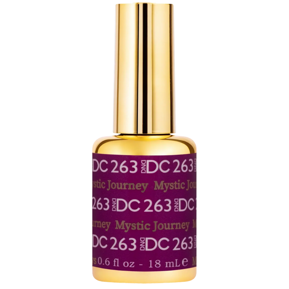 gel bottle of DND DC Gel - 263 Mystic Journey