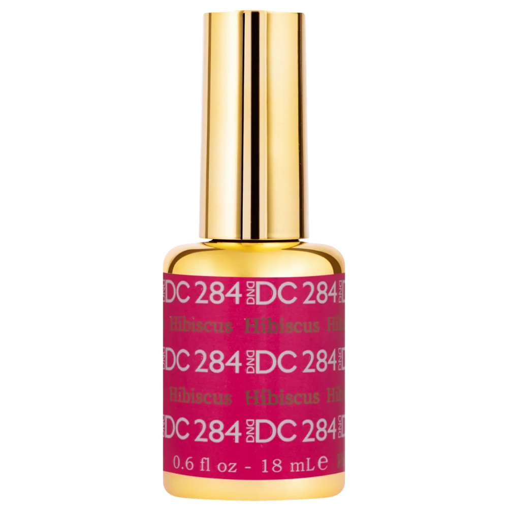 gel bottle of DND DC Gel - 284 Hibiscus