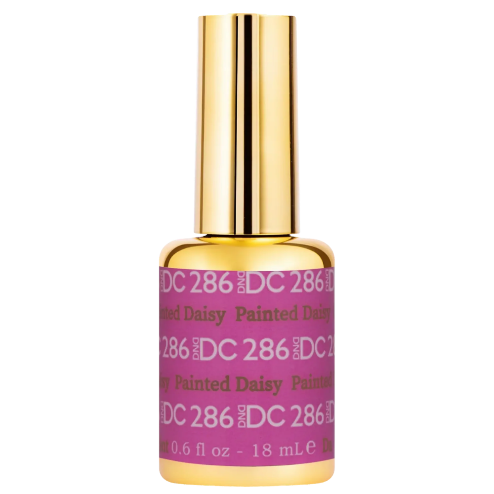 gel bottle of DND DC Gel - 286 Painted Daisy