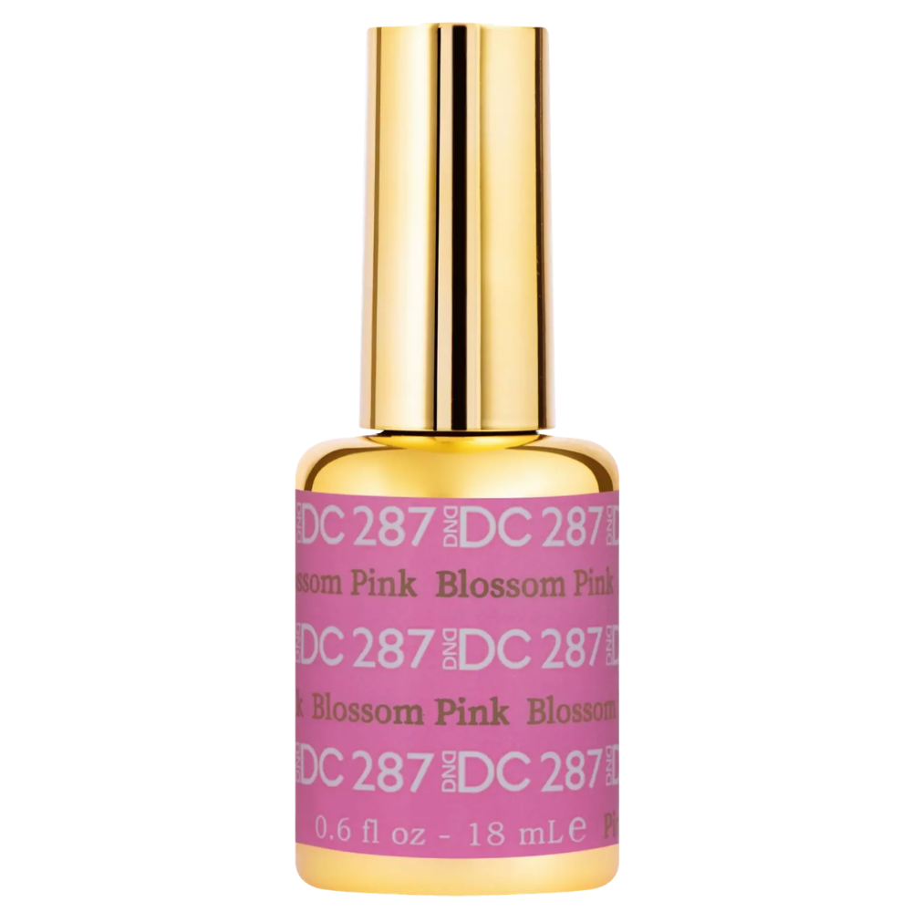 gel bottle of DND DC Gel - 287 Blossom Pink
