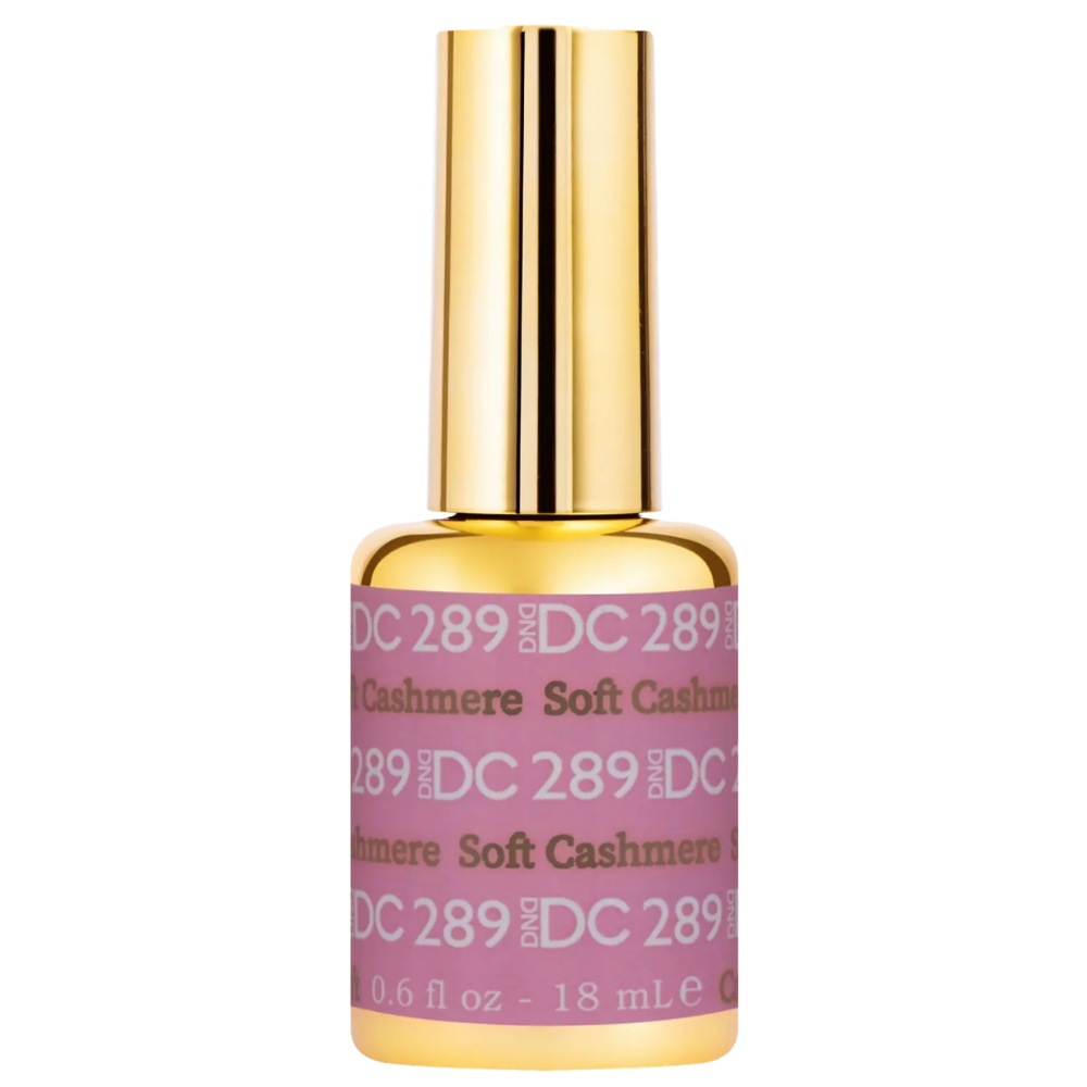 gel bottle of DND DC Gel - 289 Soft Cashmere