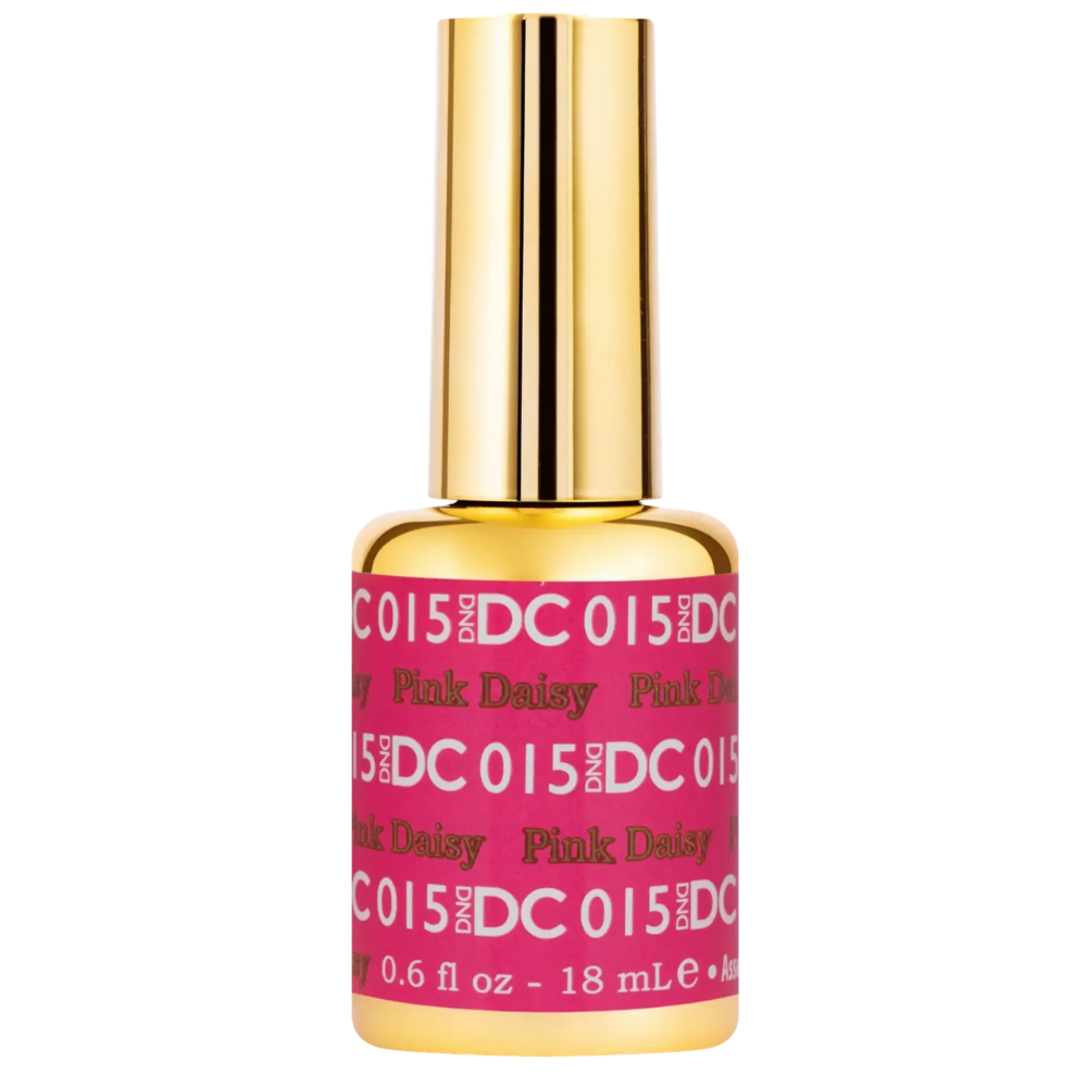gel bottle of DND DC Gel Polish 015 Pink Daisy