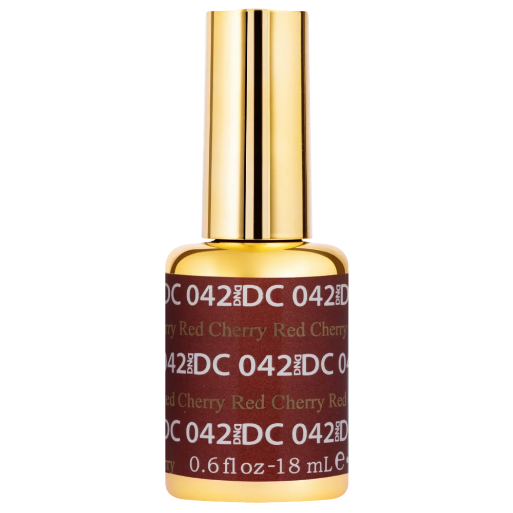 gel bottle for DND DC Gel - 042 Red Cherry