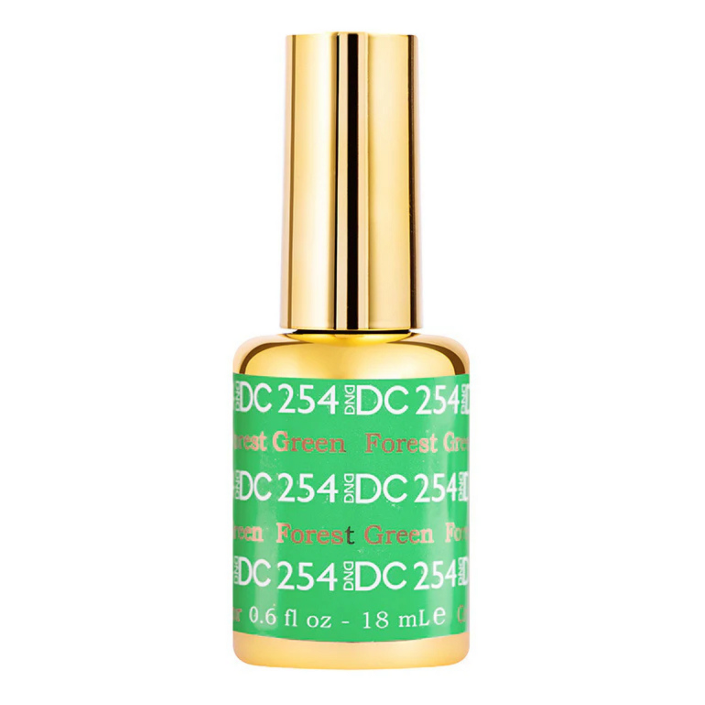 DND DC Gel Polish - 254 Forest Green