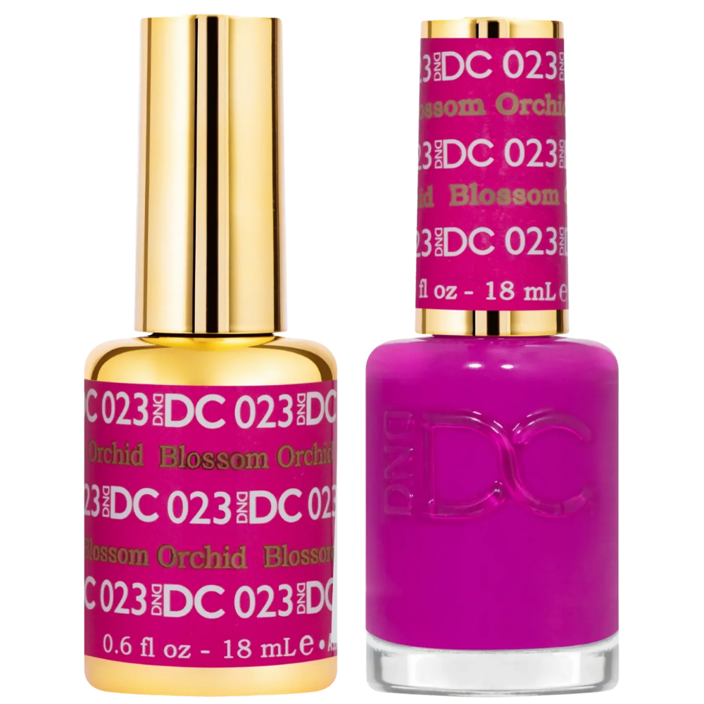 DND DC Gel polish duo 023 Blossom Orchid