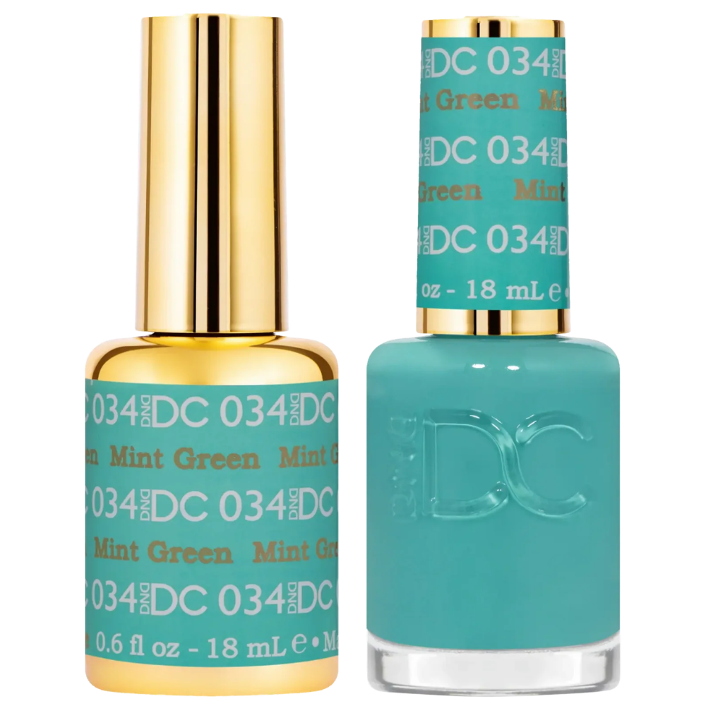 DND DC Gel duo 034 Mint Green