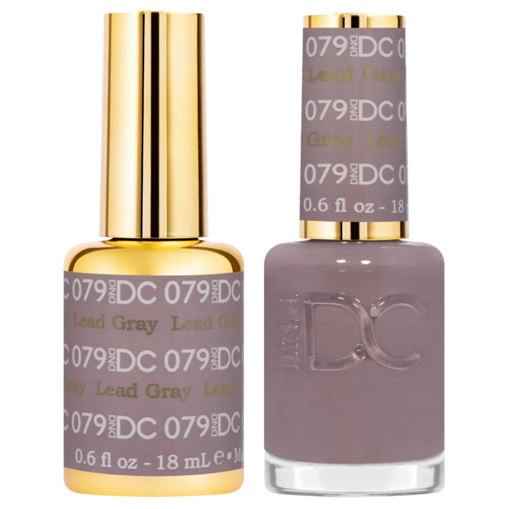 DND DC Gel duo 079 Lead Gray