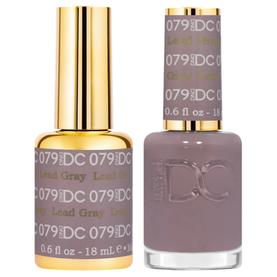 DND DC Gel duo 079 Lead Gray