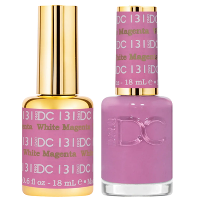 DND DC Gel duo 131 White Magenta