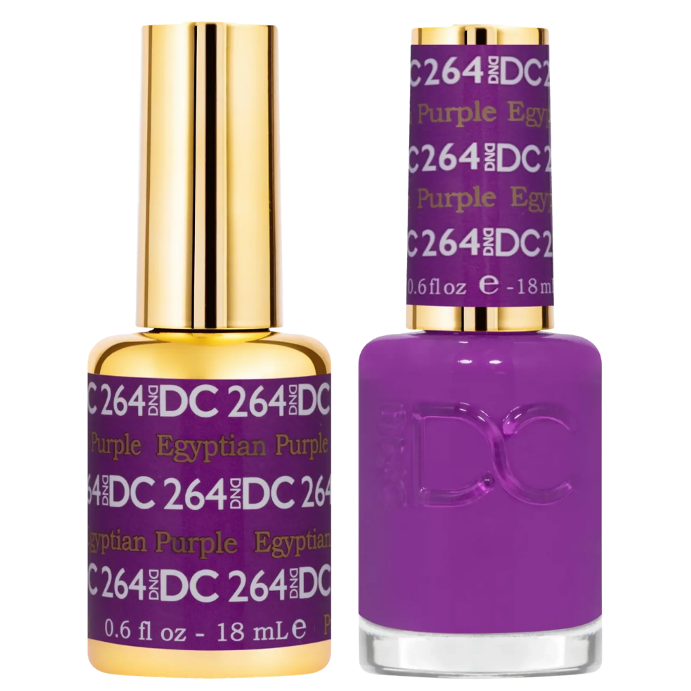 DND DC Gel duo 264 Egyptian Purple