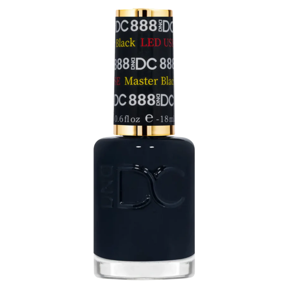 DND DC POLISH - 888 Extreme Black
