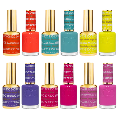 DND DC Summer Gel & Polish 6pc Bundle - Midnight Sun