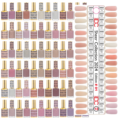 DND DC Gel & Polish Swatch Collection 13