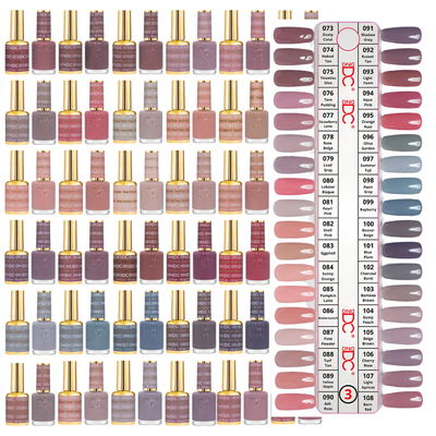 DND DC Gel & Polish Swatch Collection 3