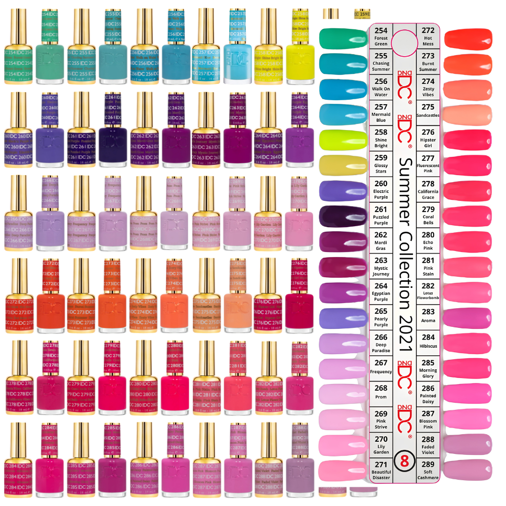 DND DC Gel & Polish Swatch Collection 8