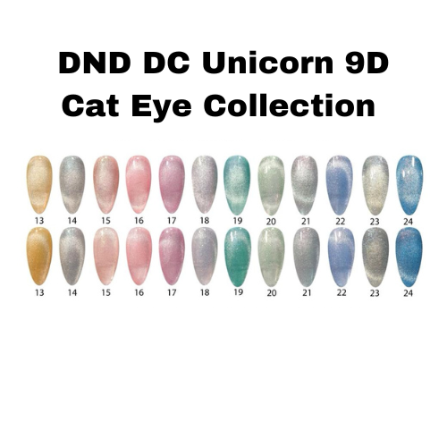 Unicorn 9D Cat Eye Collection w/ Magnet by DND DC