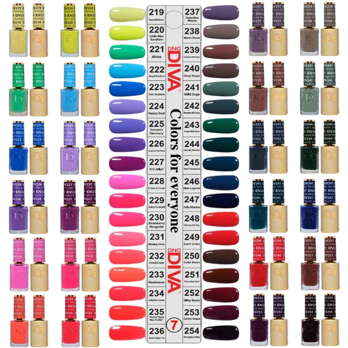 DND Diva Parallel Universe Gel & Polish Collection | 30pc & 36pc