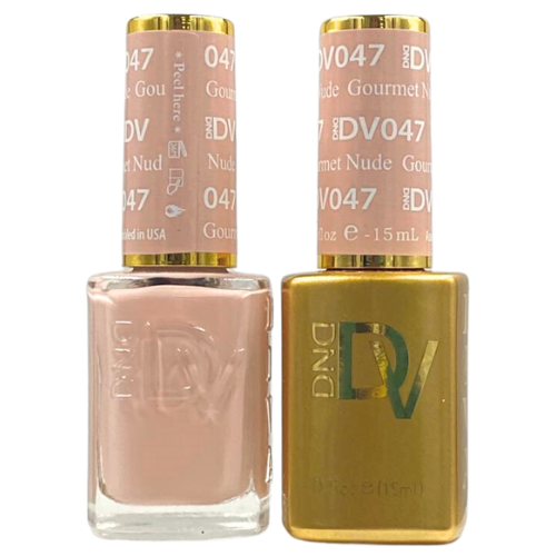 047 Gourmet Nude Diva Gel & Polish Duo by DND