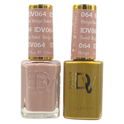 064 Beige Sand Diva Gel & Polish Duo by DND