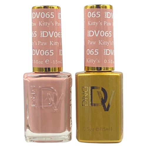 Dnd 065 Raspberry 065 Kitty's Paw Diva Gel & Polish Duo by DND