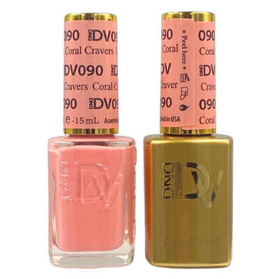 090 Coral Cravers Diva Gel & Polish Duo by DND