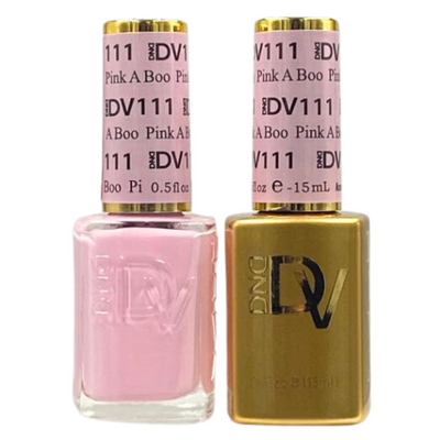 111 Pink A Boo Gel & Polish Diva Duo by DND