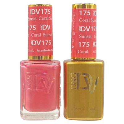 175 Coral Sunset Diva Gel & Polish Duo by DND