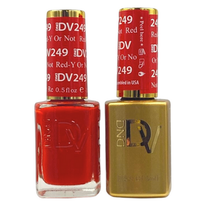249 Red-Y Or Not Diva Gel & Polish Duo by DND