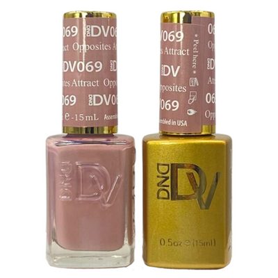 069 Opposites Attract Gel & Polish Diva Duo by DND