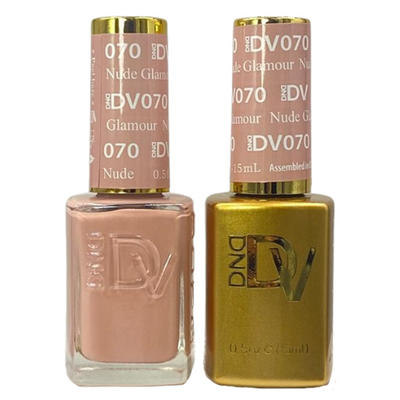 070 Nude Glamour Gel & Polish Diva Duo by DND