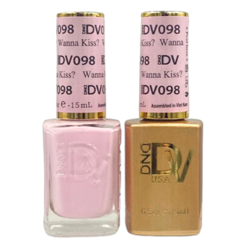 098 Wanna Kiss? Gel & Polish Diva Duo by DND