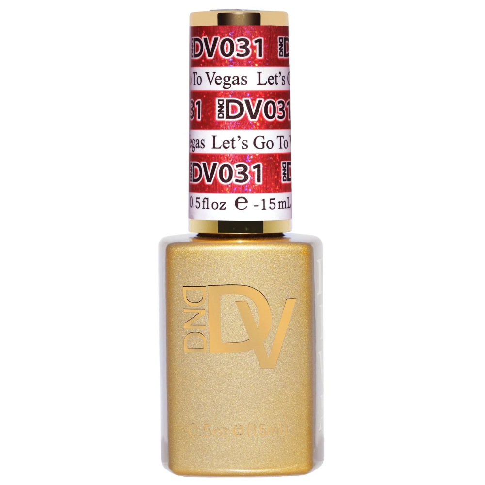 gel bottle of DND Diva Gel Let's Go Vegas