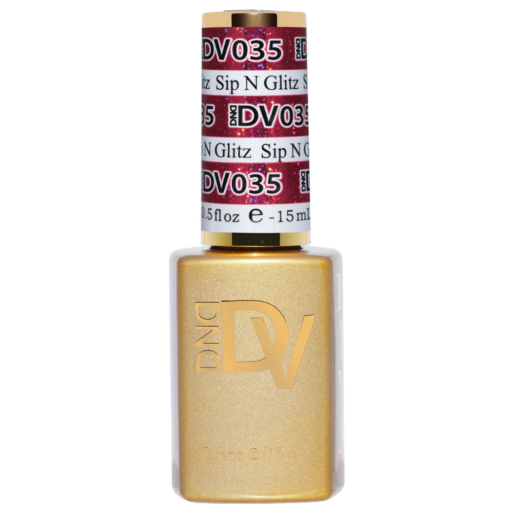 DND Diva Gel - 035 Sip N Glitz
