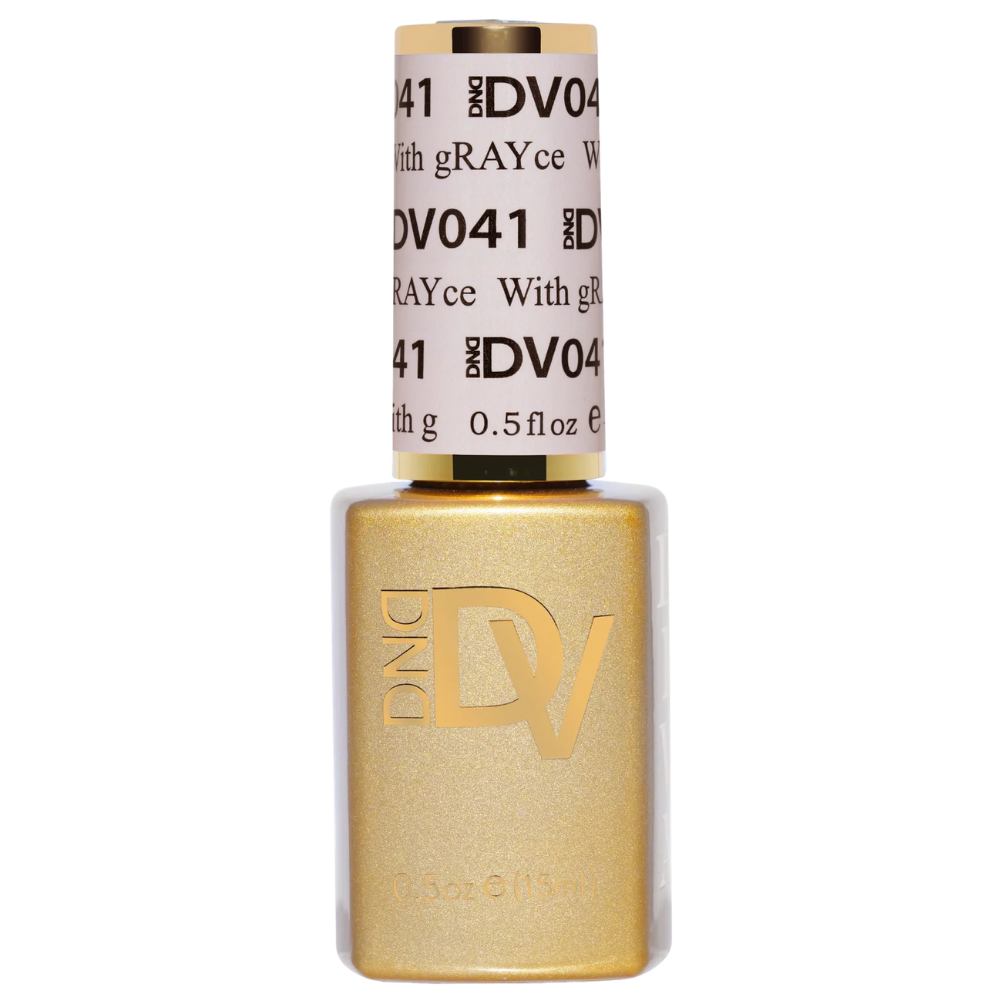 gel bottle of DND Diva Gel With Grayce