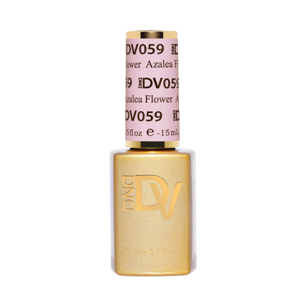 gel bottle of DND Diva 059 Azalea Flower