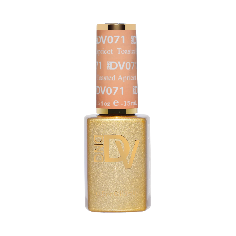 gel bottle for DND Diva Gel - 071 Toasted Apricot