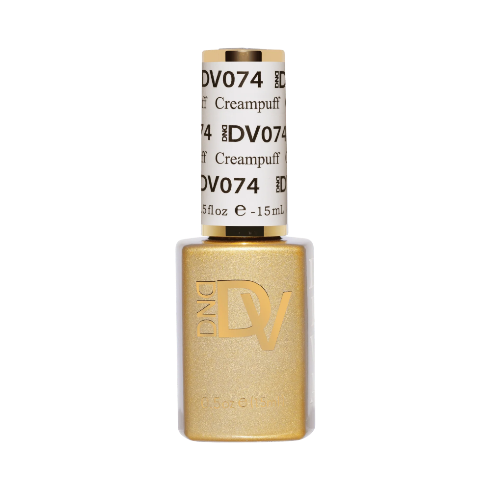 gel bottle for DND Diva 074 Creampuff