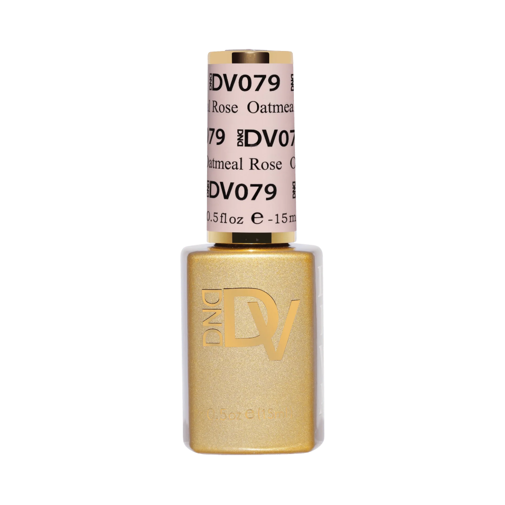 gel bottle for DND Diva 079 Oatmeal Rose