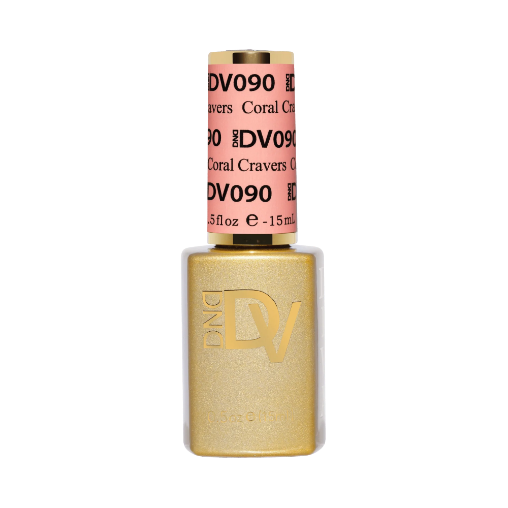 gel bottle for DND Diva 090 Coral Cravers
