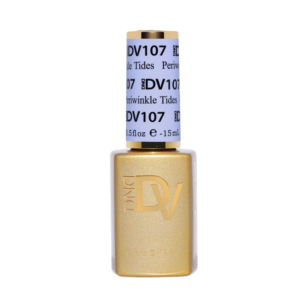 gel bottle for DND Diva Gel 107 Periwinkle Tides