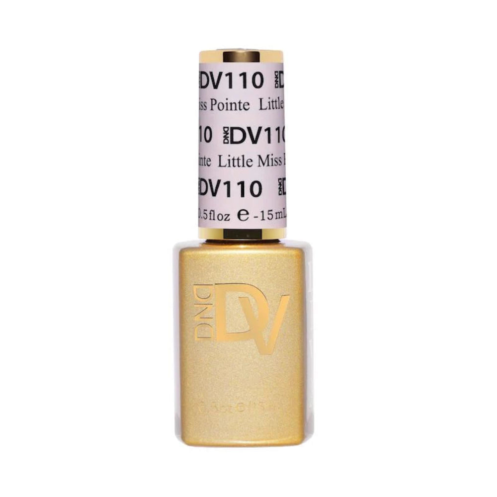 gel bottle for DND Diva Gel 110 Little Miss Pointe