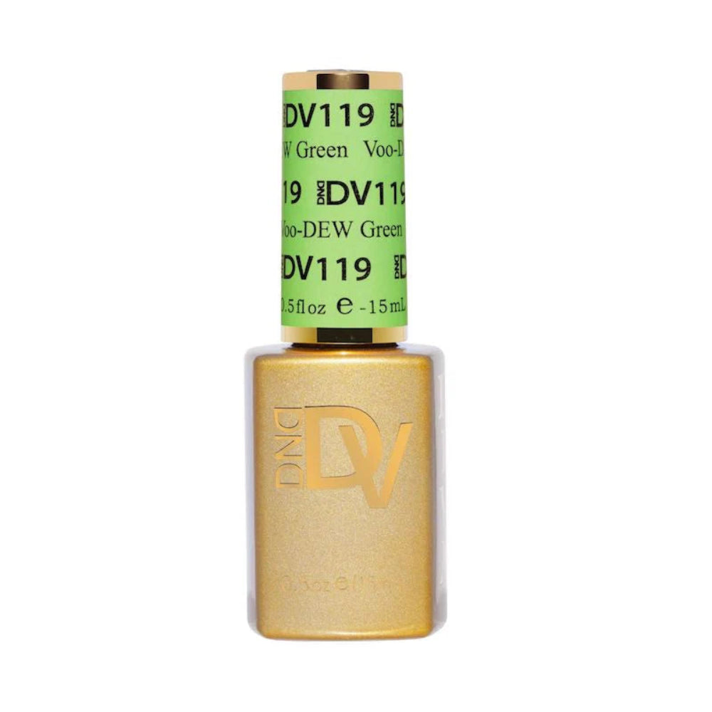 gel bottle for DND Diva Gel - 119 Voo-DEW Green