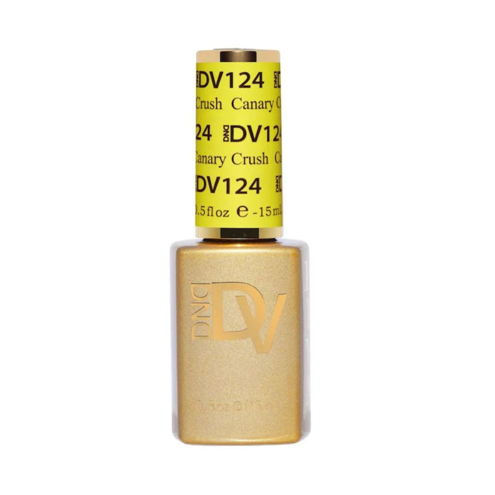 gel bottle for DND Diva Gel 124 Canary Crush