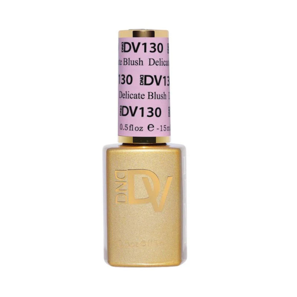 gel bottle of DND Diva Gel 130 Delicate Blush