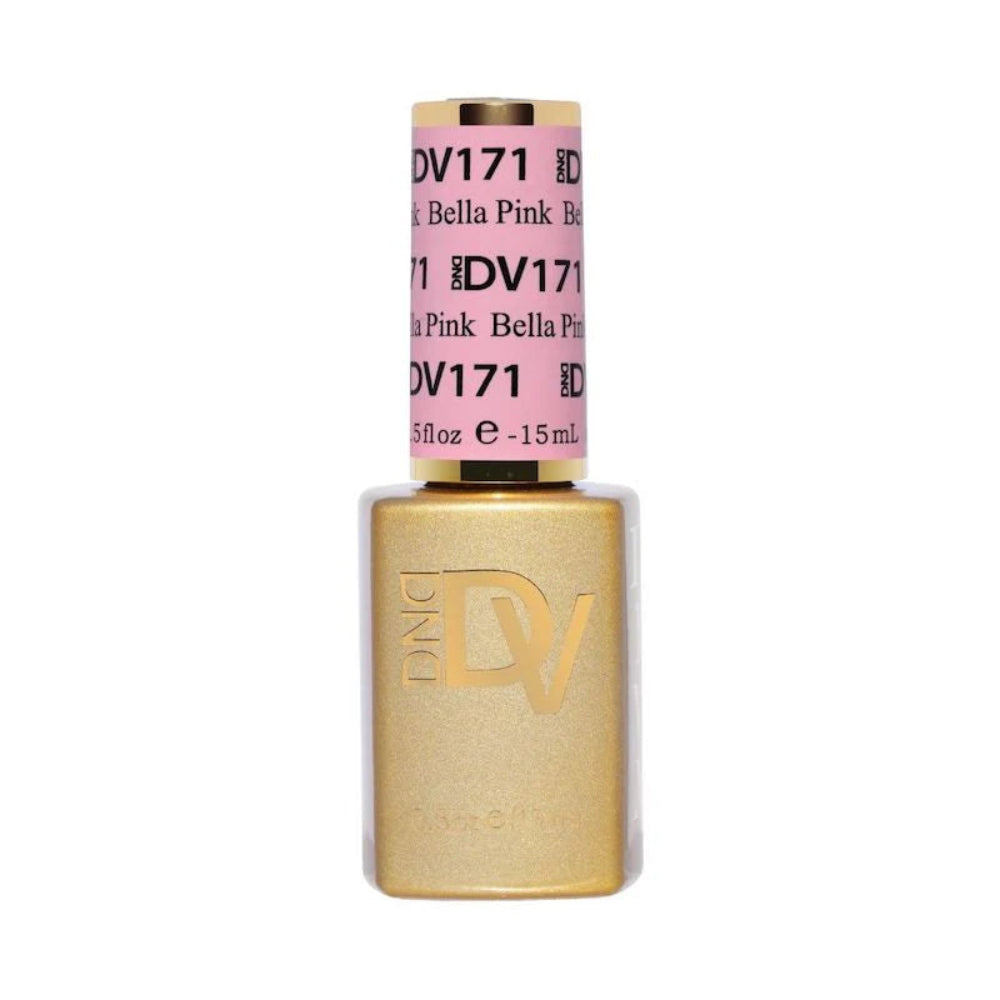 gel bottle of DND Diva Gel - 171 Bella Pink
