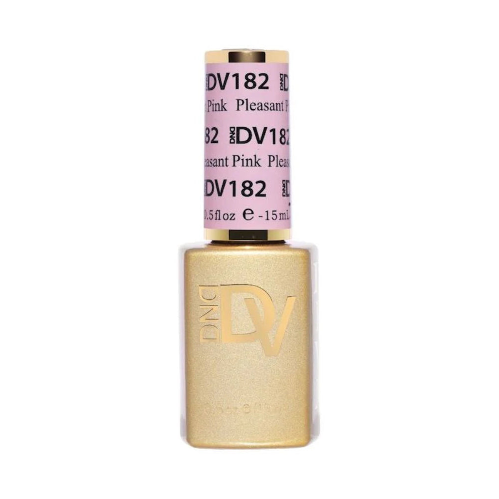 gel bottle of DND Diva Gel 182 Pleasant Pink