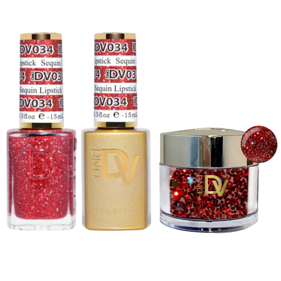 DND Diva Trio - 034 Sequin Lipstick