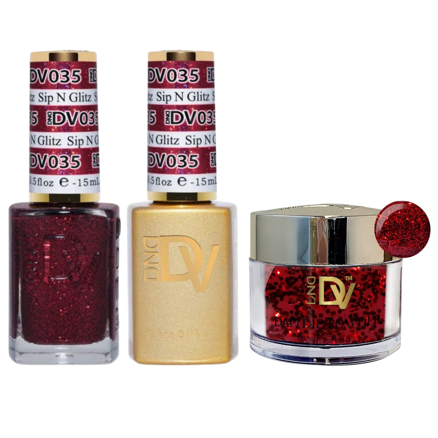 DND Diva Trio - 035 Sip N Glitz